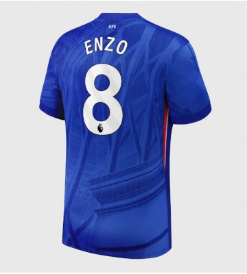 Chelsea Enzo Fernandez #8 Hjemmebanetrøje 2025-26 Kortærmet